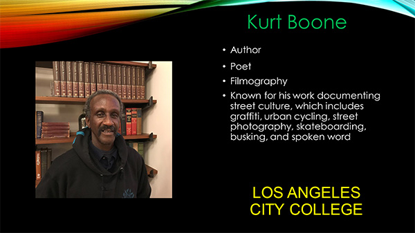 Black History Month - Kurt Boone